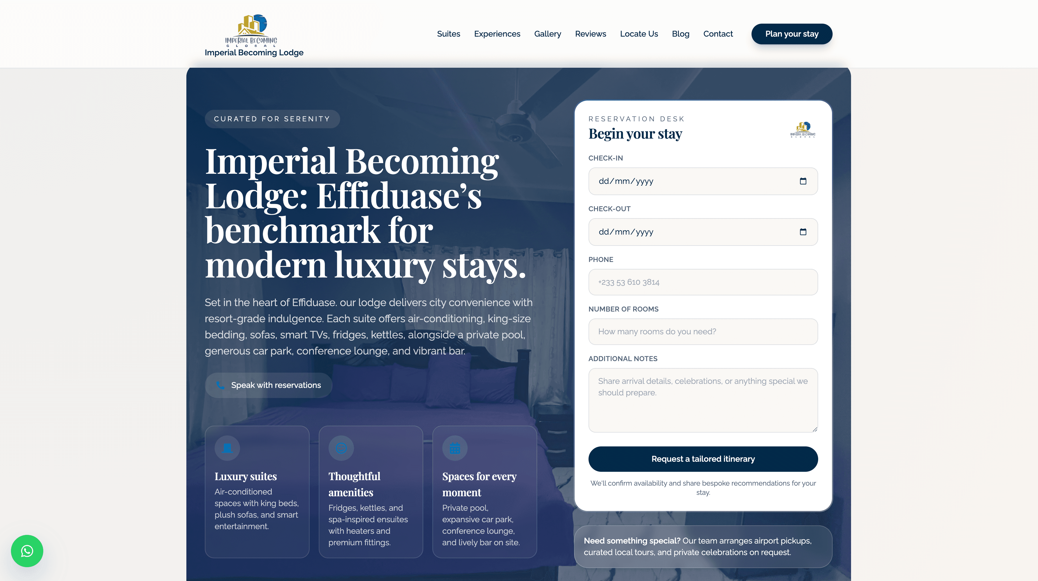 Imperial Becoming Lodge screenshot